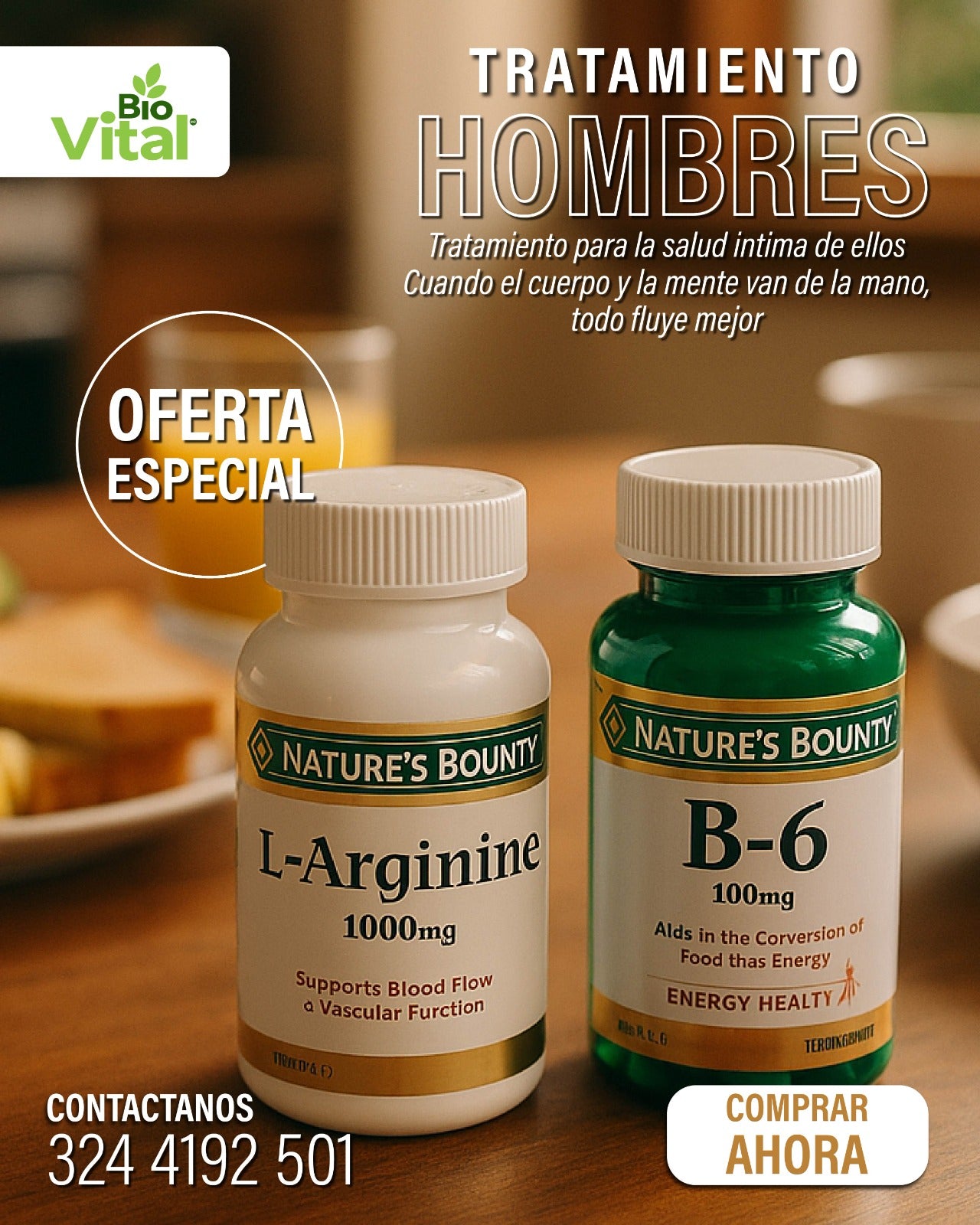 Vital Man - Recupera tu confianza y potencia tu energía masculina de forma natural