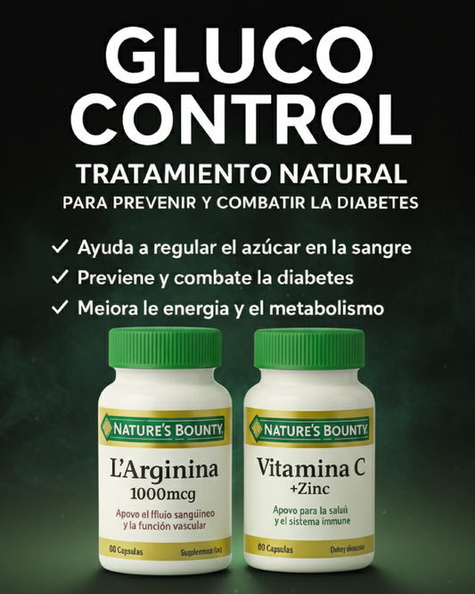 Gluco Control - Te ayuda con el control de la azúcar en tu sangre naturalmente